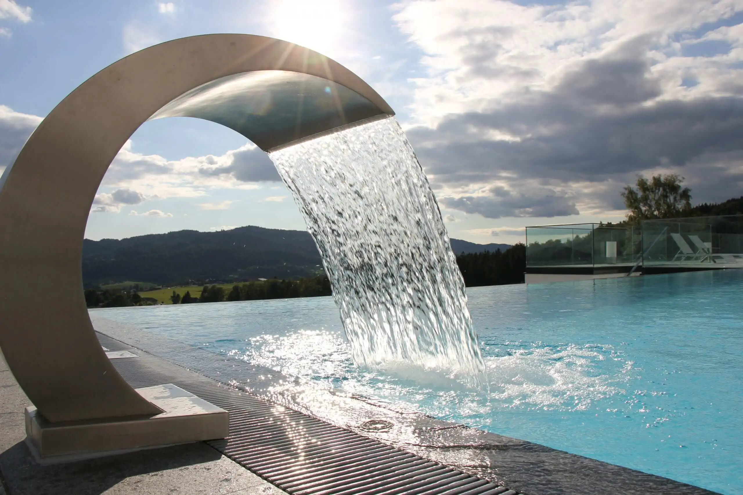 نازل آبنمای کرتین