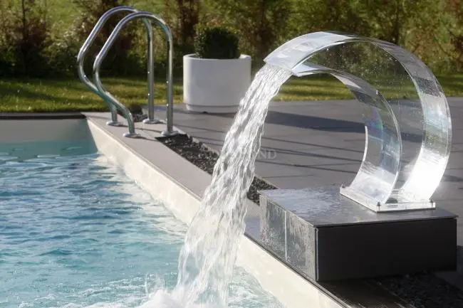 آبنمای کرتین پلکسی