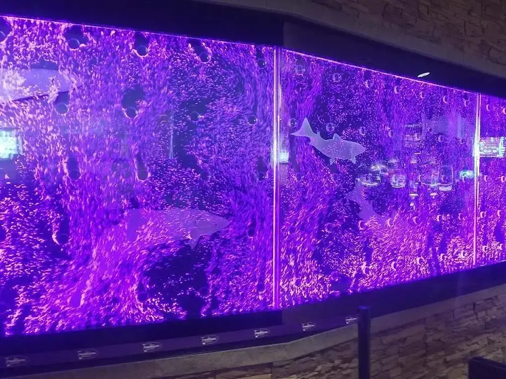 انواع آبنما حبابی