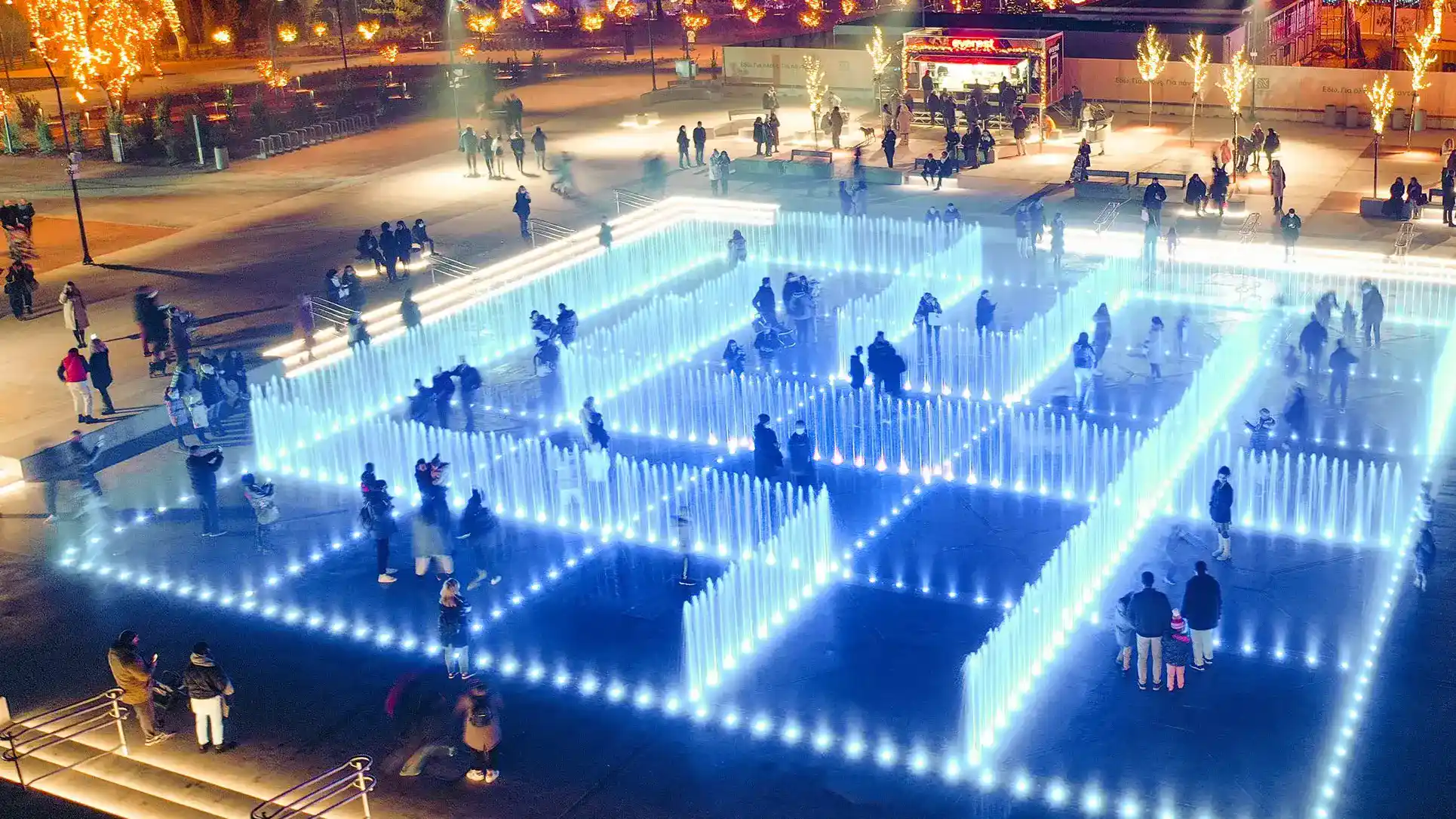 ساخت آبنمای کف خشک