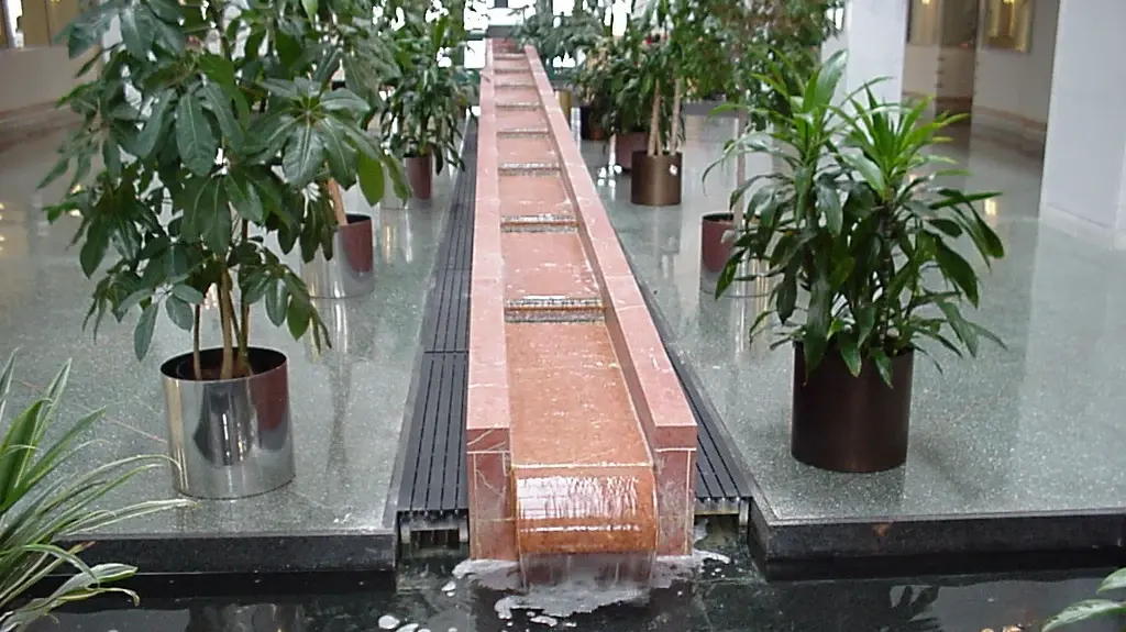 آبنما برای لابی هتل ها و برج ها