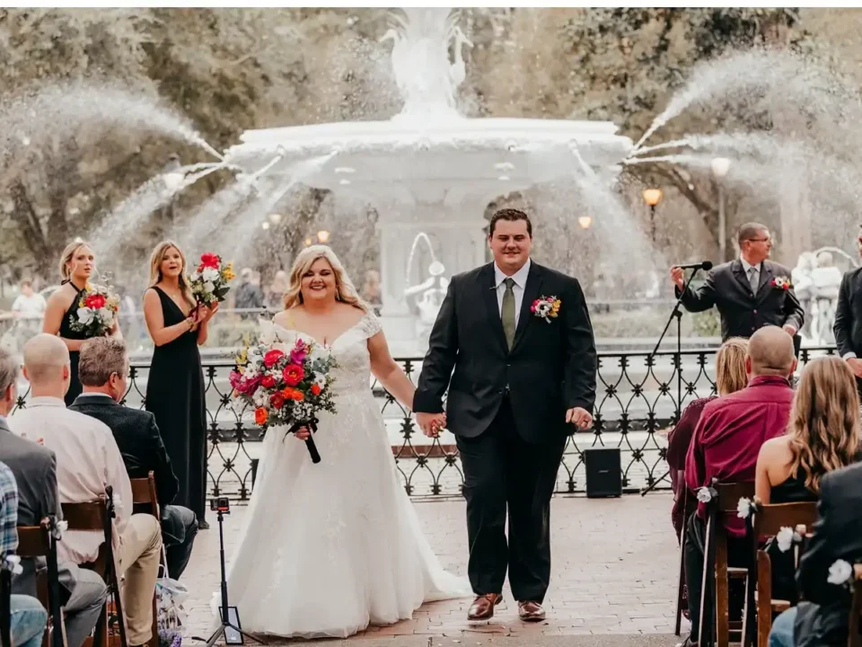 آبنما برای تالار و عمارت عروسی