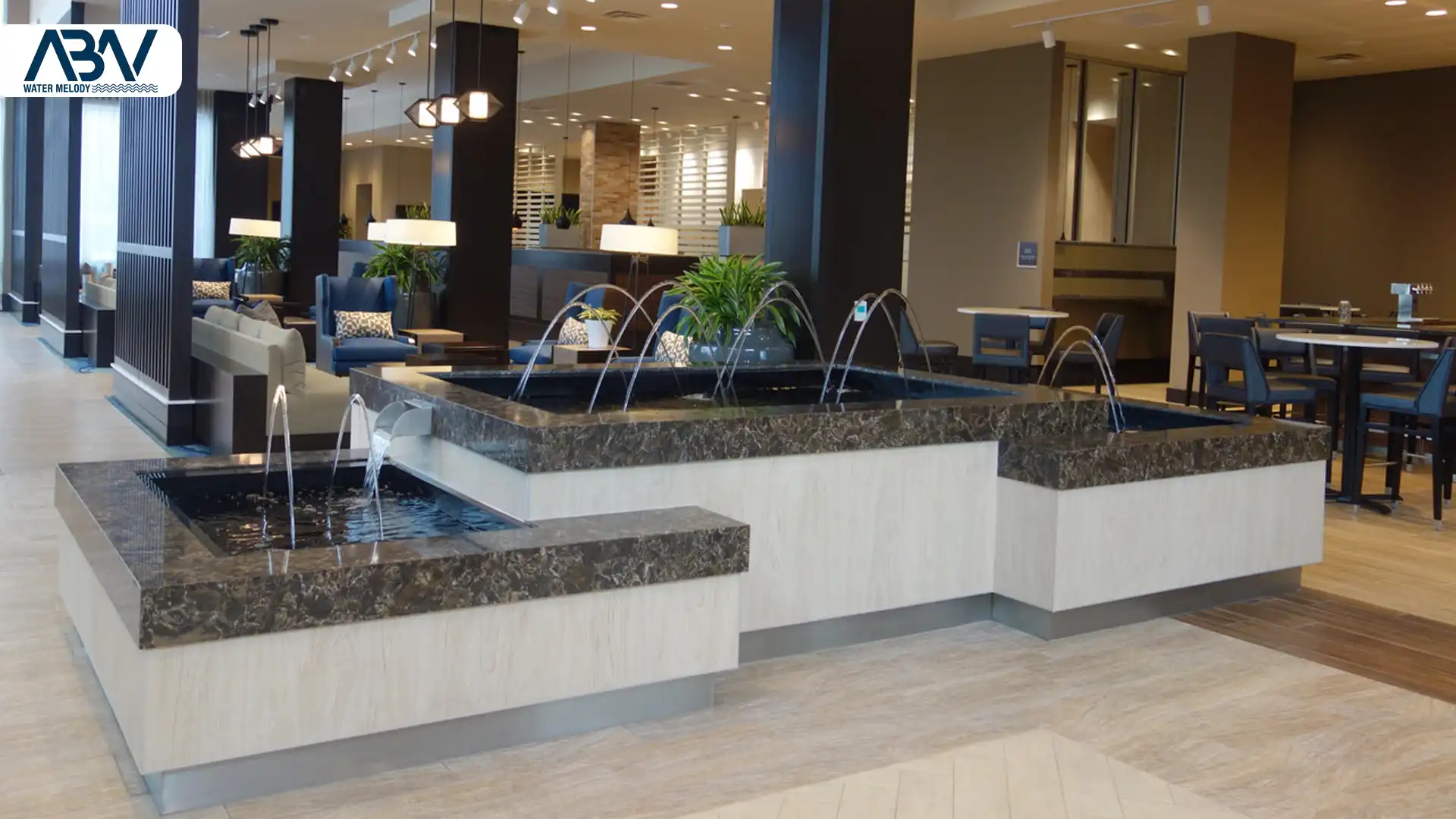 آبنما برای لابی هتل