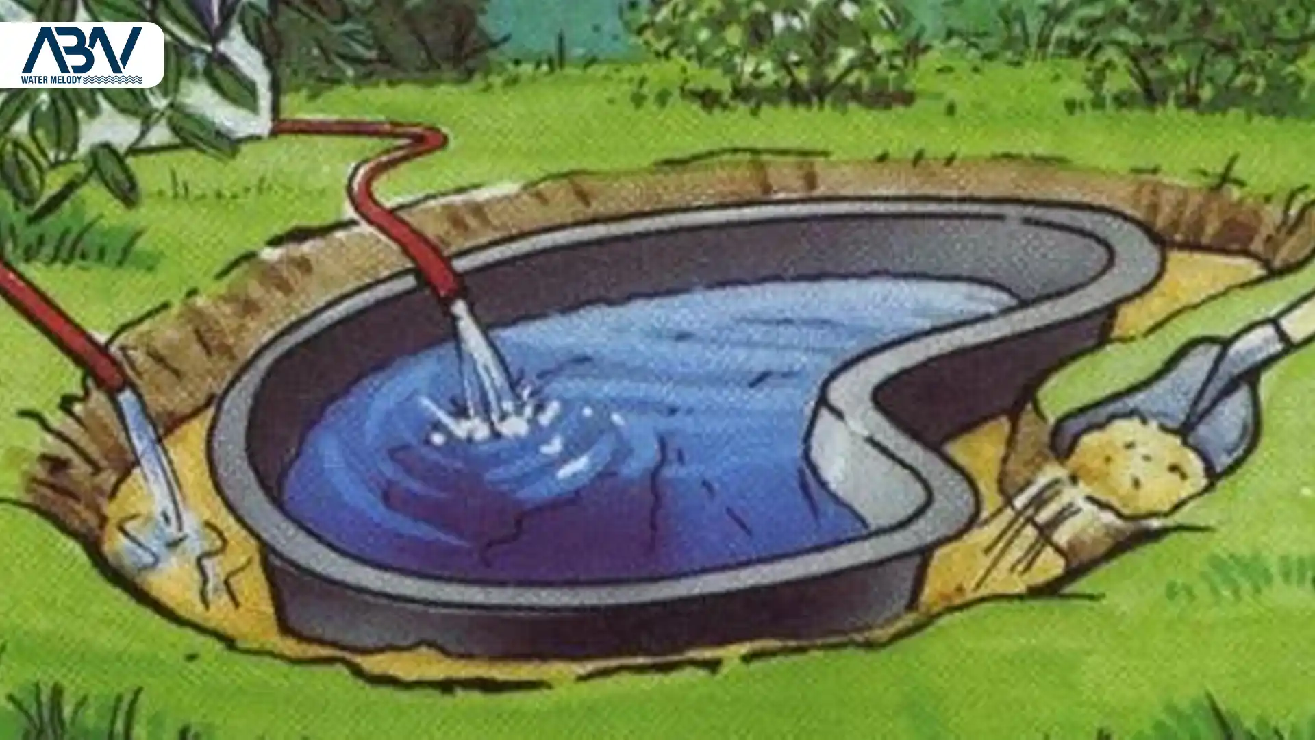 نصب برکه آماده 4