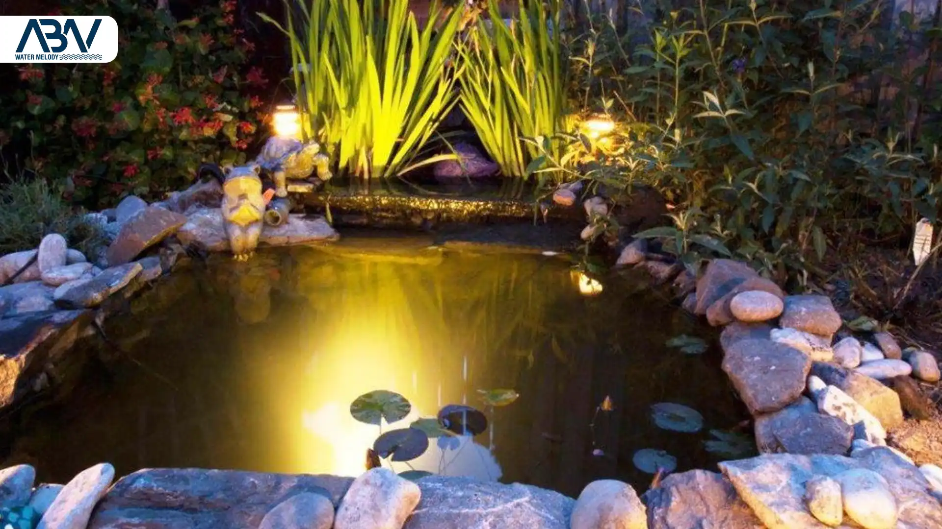 نورپردازی برکه