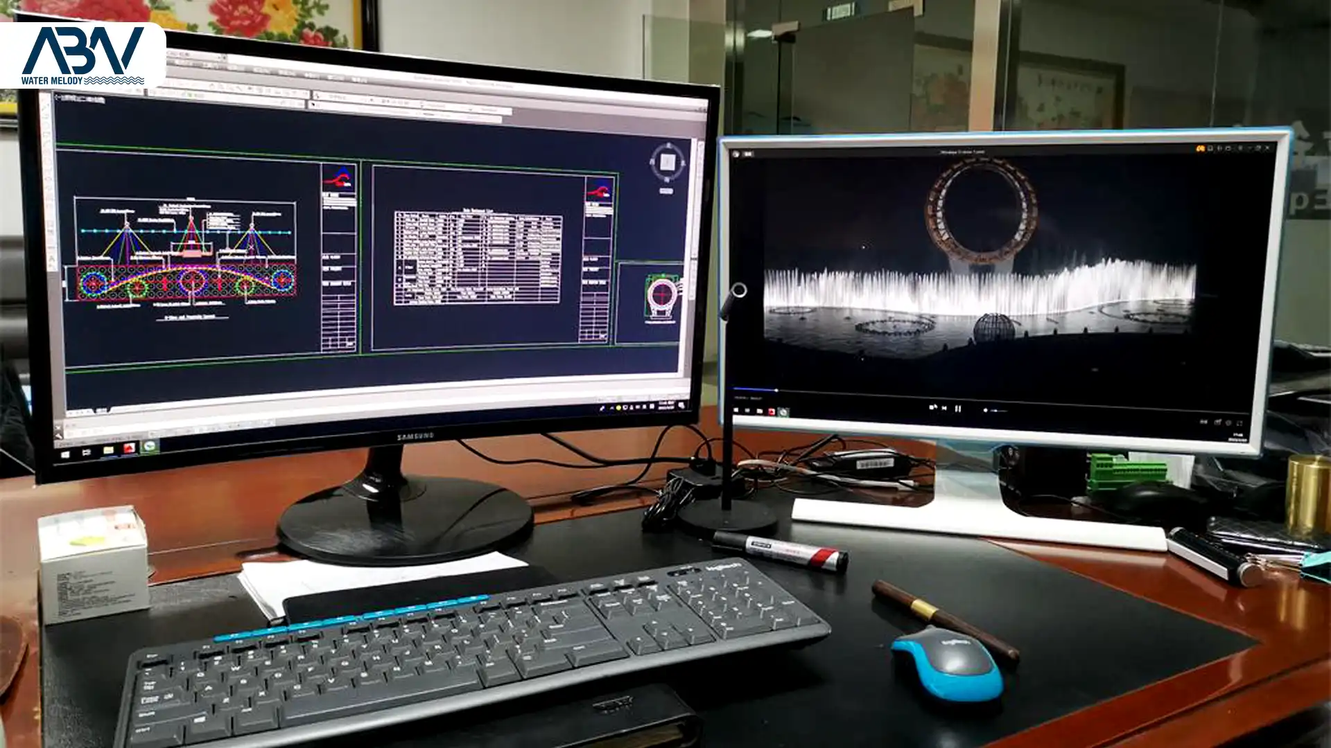 8 انواع سیستم‌های کنترل آبنماهای موزیکال DMX
