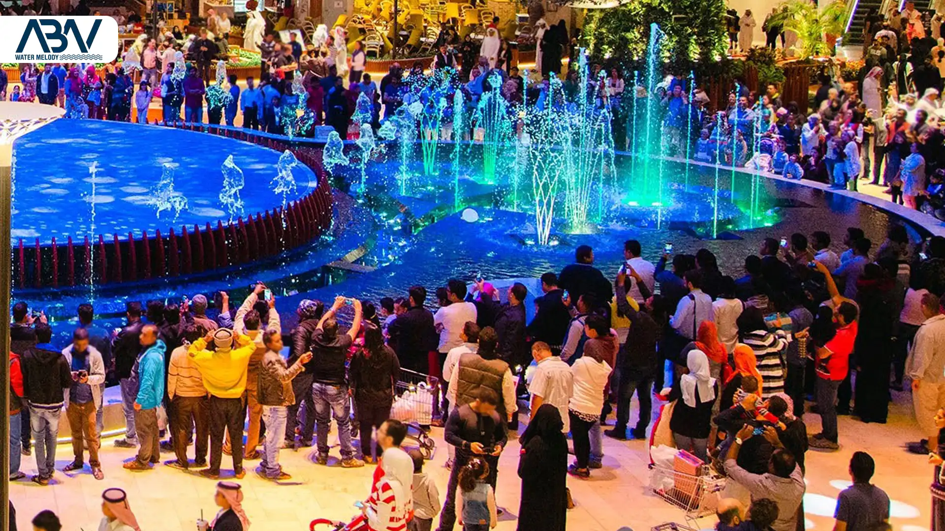 انواع نازل آبنما