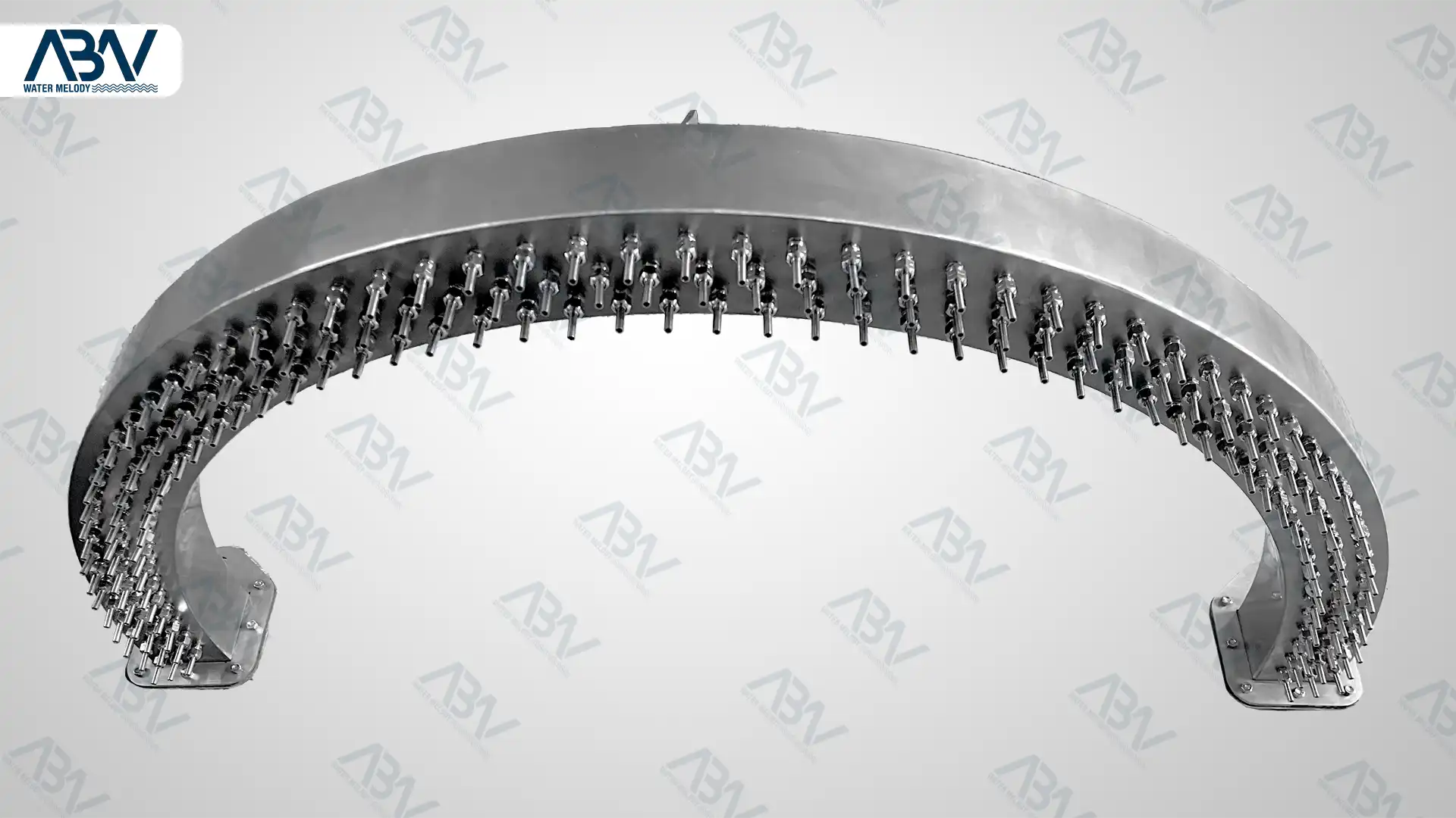 نازل آبنما بارانی گرد شرکت آبان