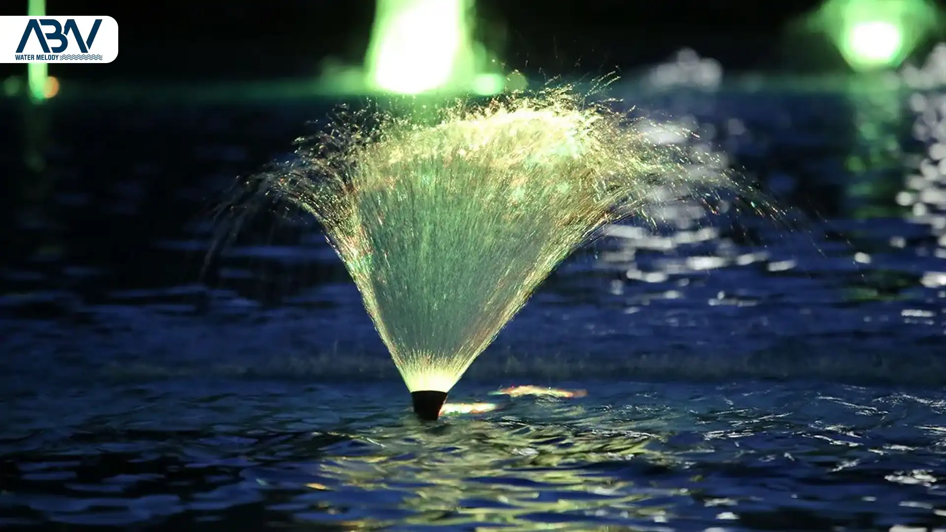 نازل آبنما برگی