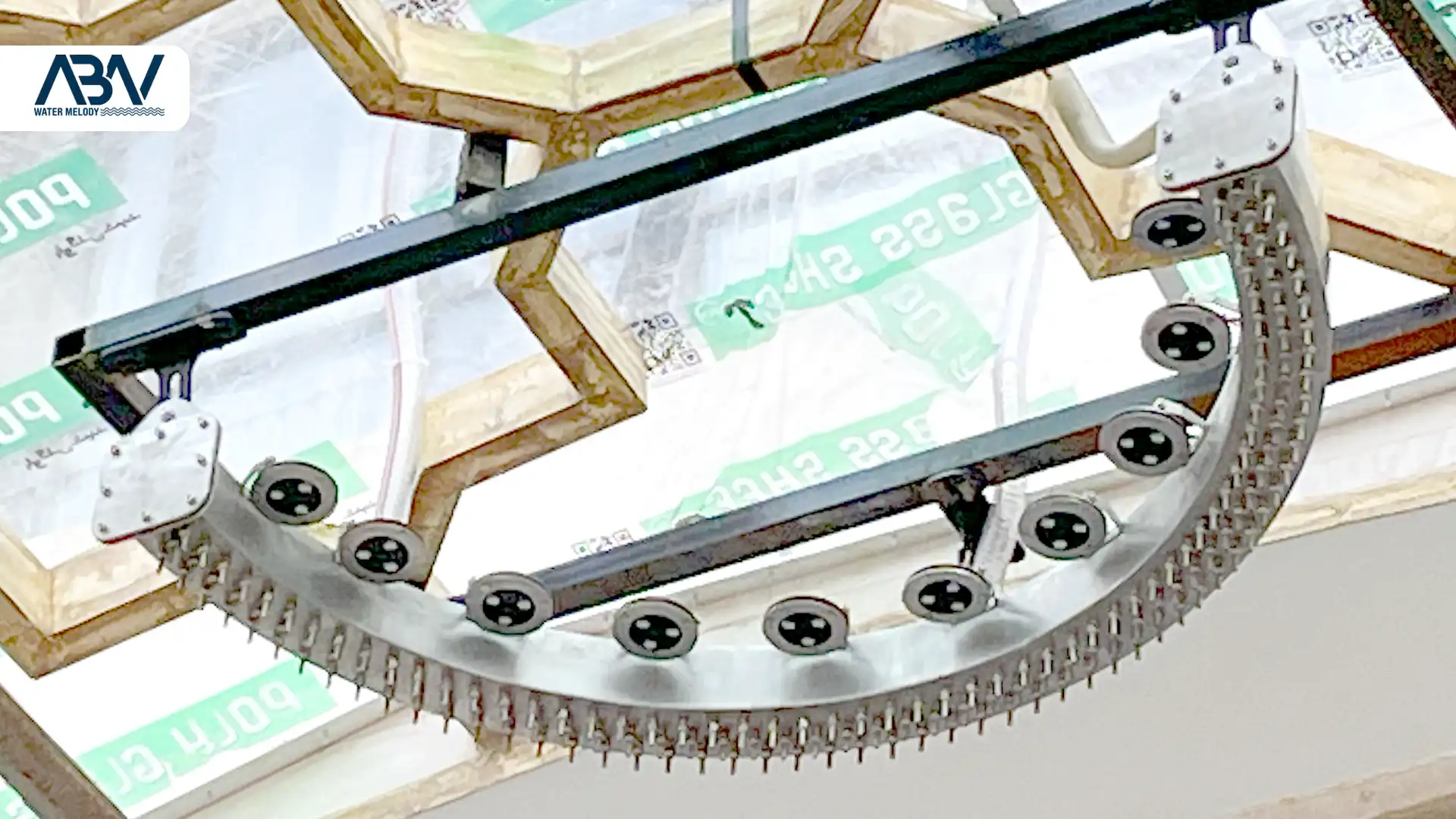 پروژه آبنما باغی شهید خرازی نازل بارانی گرد