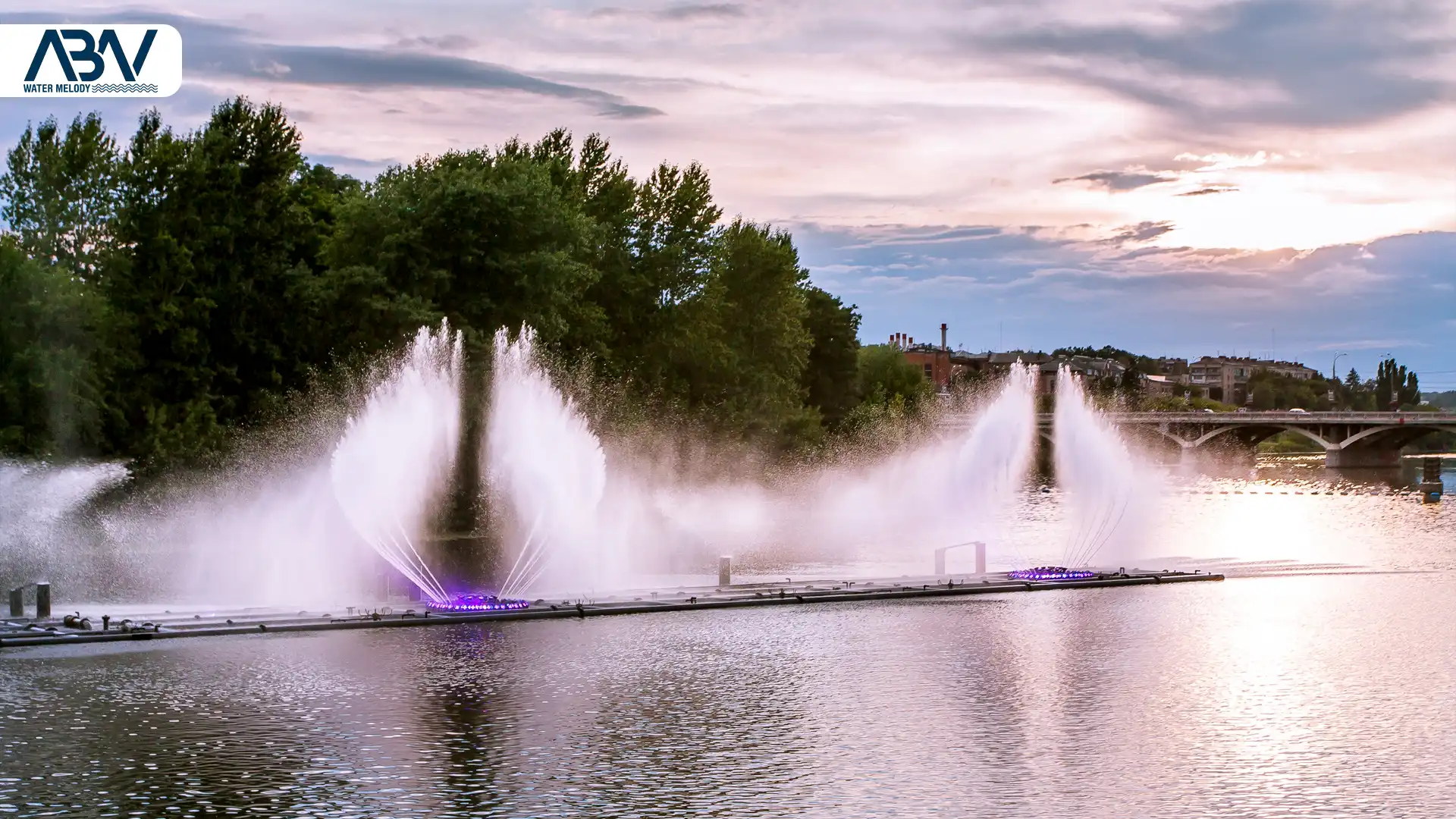 پکیج آبنما موزیکال