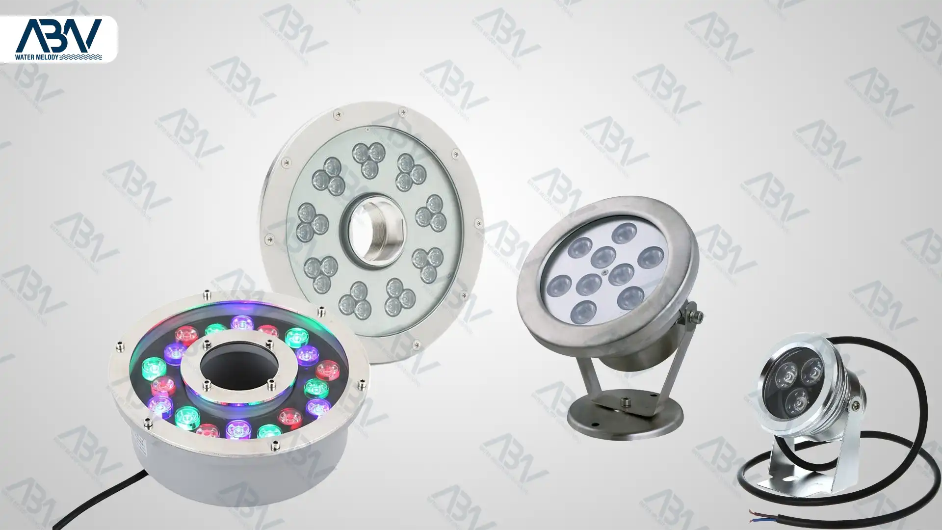 22 چراغ آبنما ip68