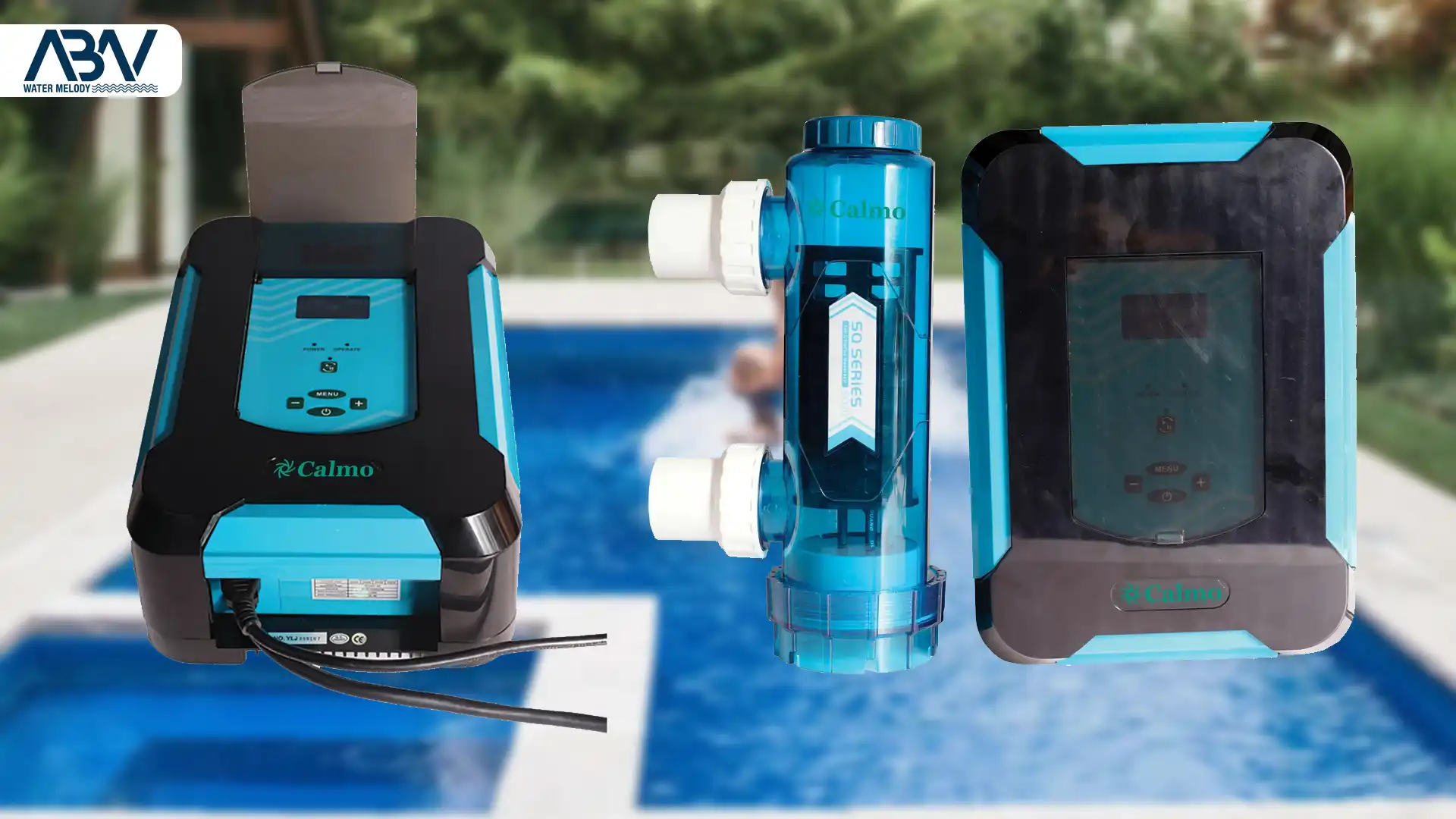 4 کلرزن نمکی استخر