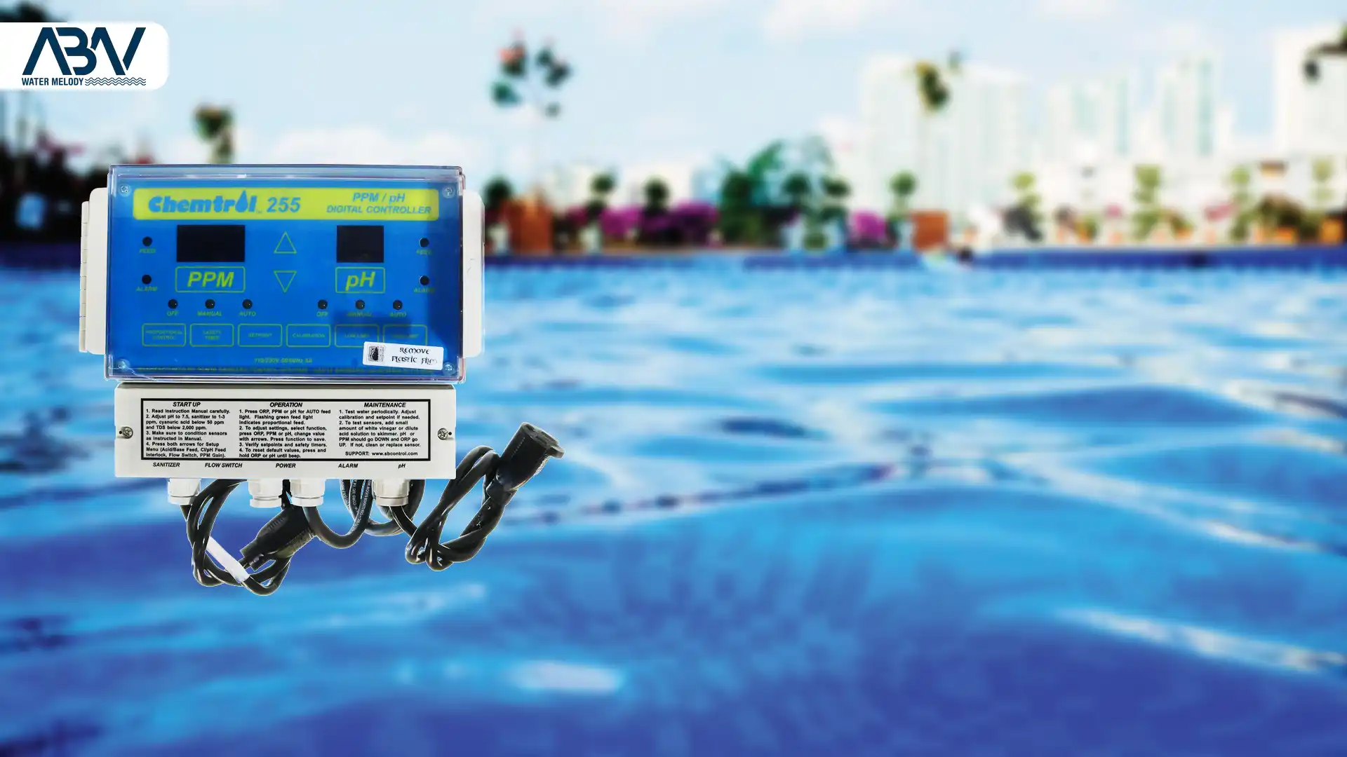 5 سیستم کنترل هوشمند استخر و جکوزی PH و ORP