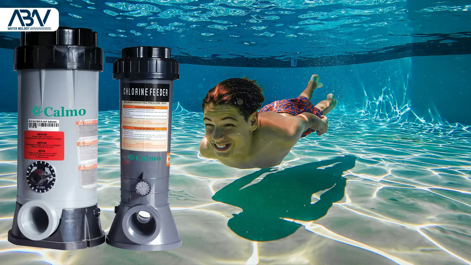 6 کلرزن خطی استخر