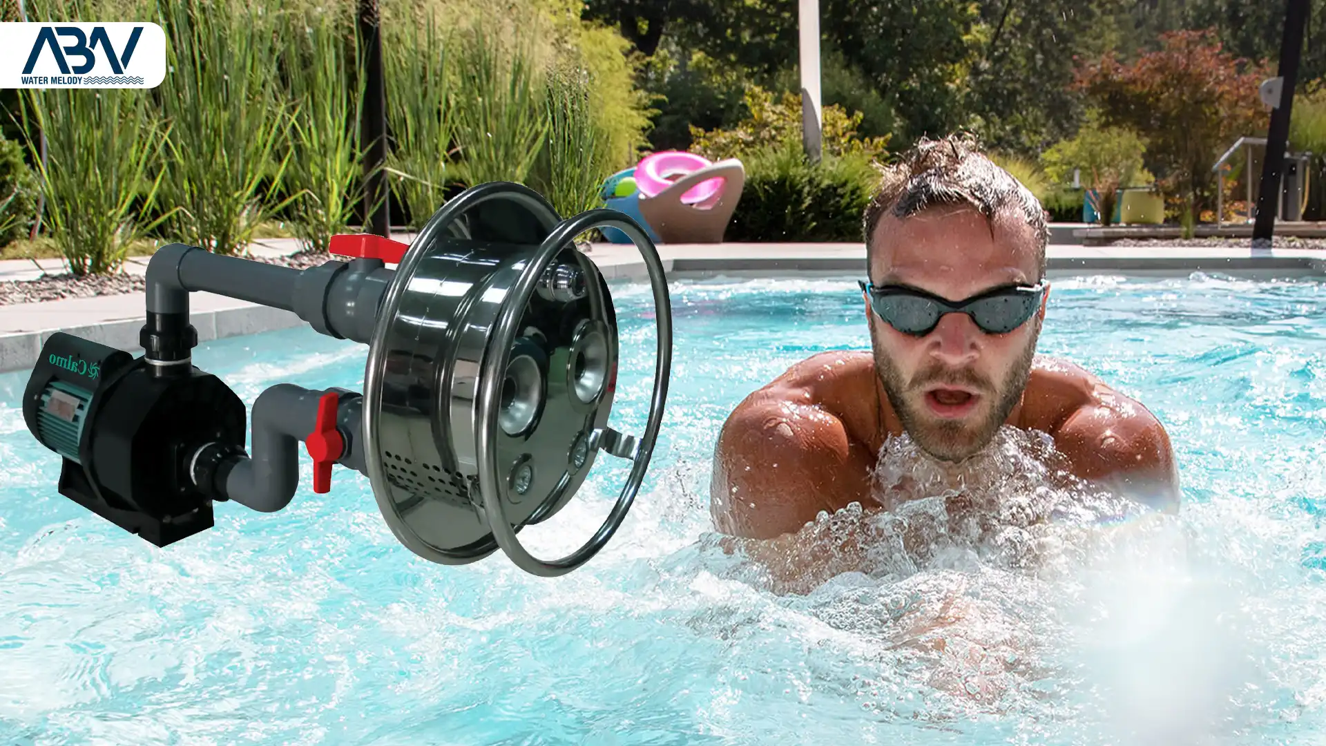 دستگاه استخر بی انتها یا موج ساز استخری