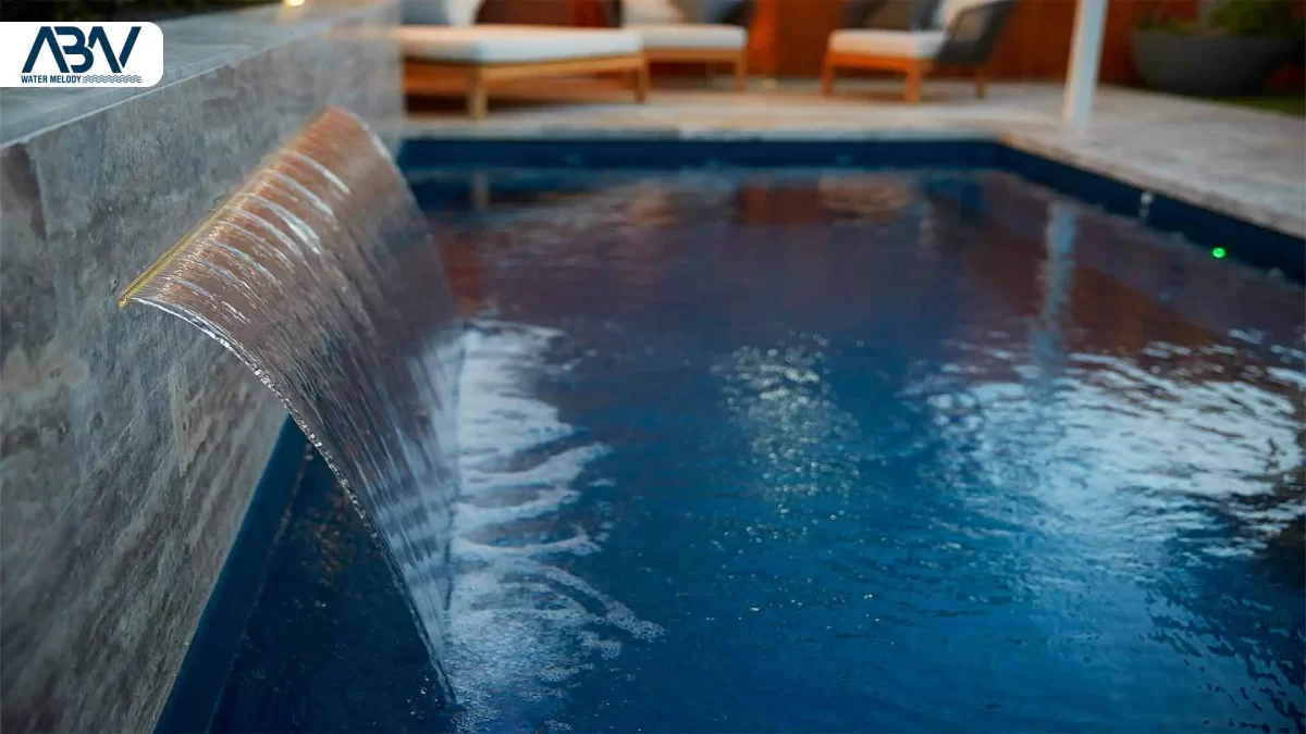 4 نصب آبنما پرده آب