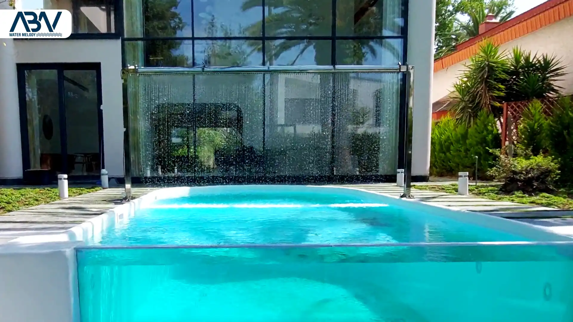 1 پکیج آبنما بارانی پروژه عباس‌آباد