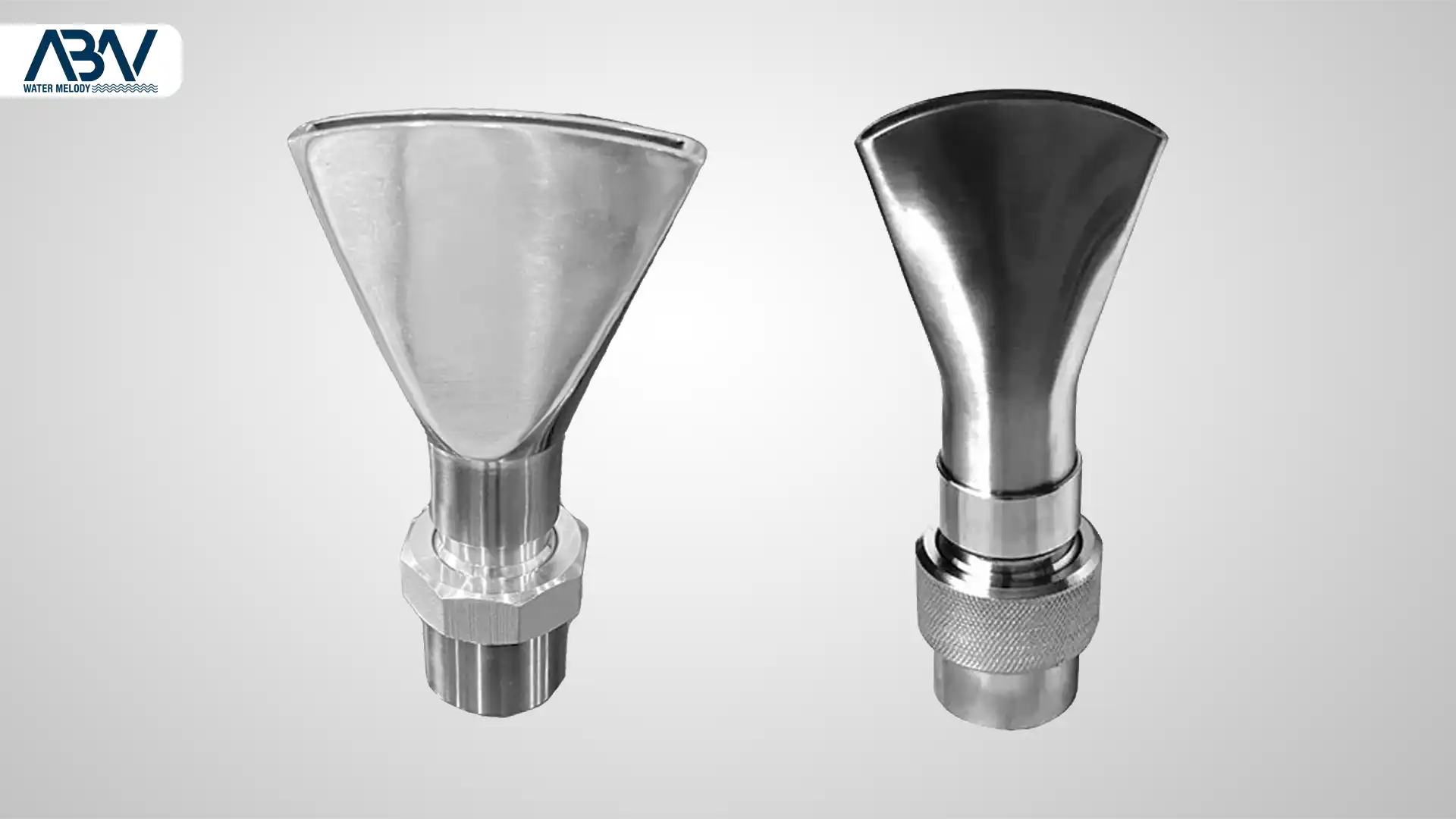 نازل آبنما برگی استیل وارداتی