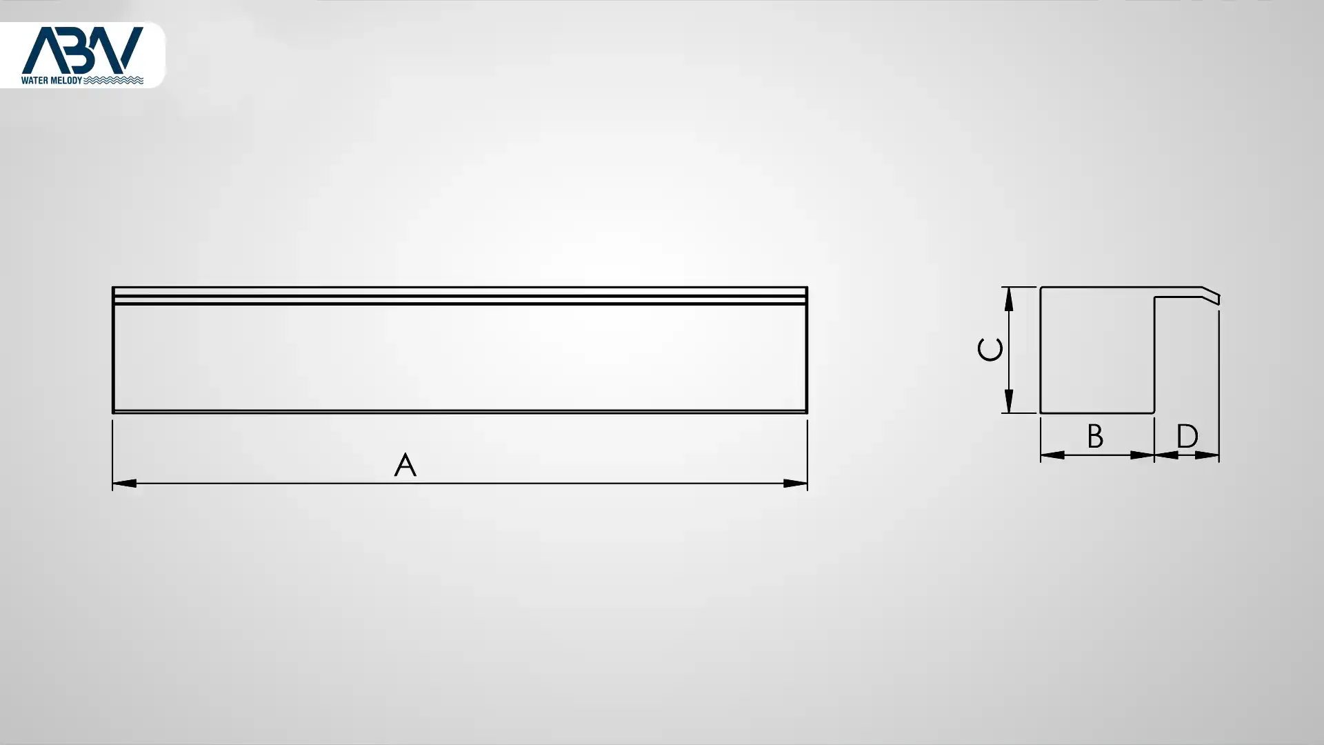 1 ابعاد نازل آبنما شوتر