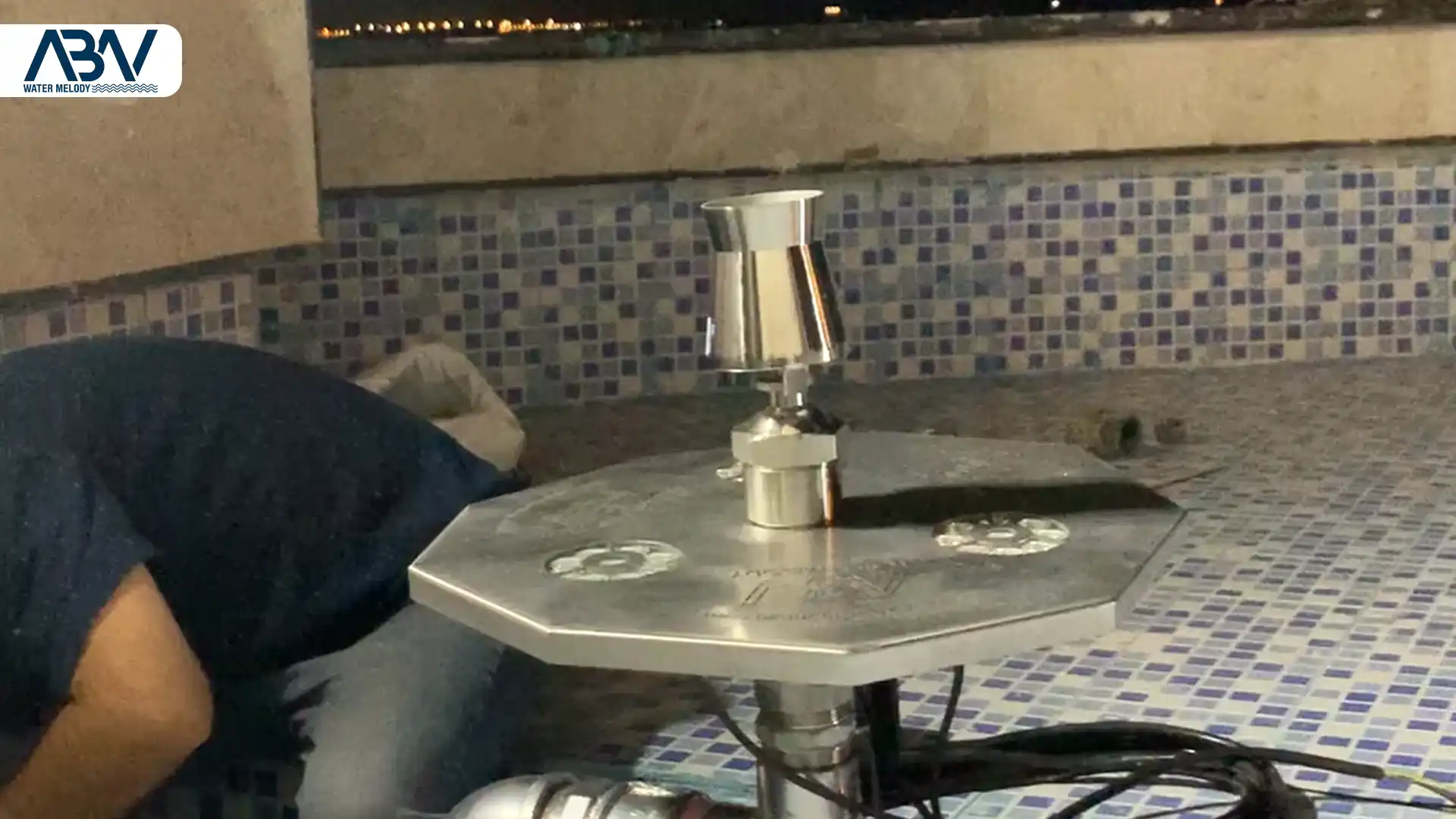 ساخت آبنما ریتمیک